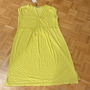 Maloka Yellow Sleeveless Dress